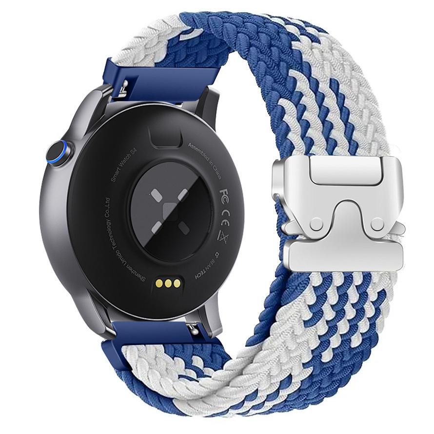 

Сумісний тканий нейлоновий ремінець-петля для Huawei GT5 та Samsung Watch4567 з парасольковою застібкою 20MM