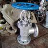 Industrial DN100 Low-Temperature Liquid Ammonia Angle Globe Valve J44B