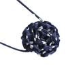 Romantic Polka-dot Rose Choker Adjustable Bow Necklace Trend Big Rose Clavicle Chain  Women