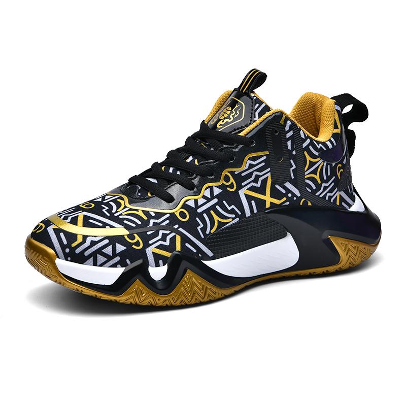 Fashion Purple Men's Basketball Sneakers High Quality Outdoor Sports Shoes For Basketball Man High Top Platform Basket Shoes Men