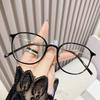 Ultra Light Photochromic Myopia Glasses Round Frame Presbyopia Glasses  Women Men