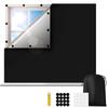 Easy Magnetic Shade Panel Adjustable Measurement No equipment Necessary Perfect For Rental Homes 300x145cm
