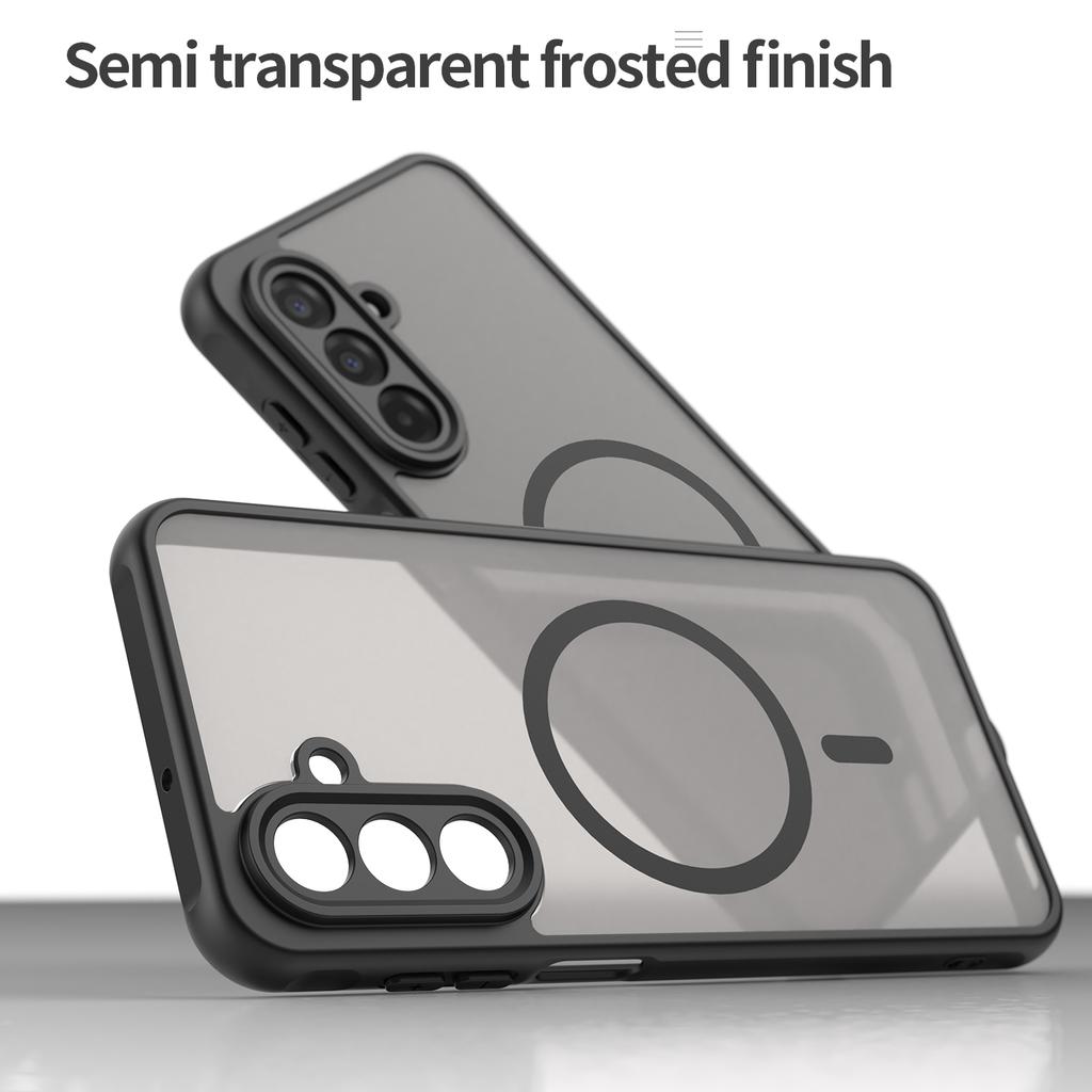 For Samsung Galaxy A17 5G Case Compatible with MagSafe Anti Drop PC+TPU Phone Cover