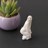 Halloween Ghost Figurine, Funny 3D Printed Scream Ghost Statue for Desk, Tabletop, Mantel, Shelf, Spooky Home Decor