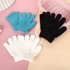 Winter solid color warm and cold gloves knitted gloves student couple cycling gloves