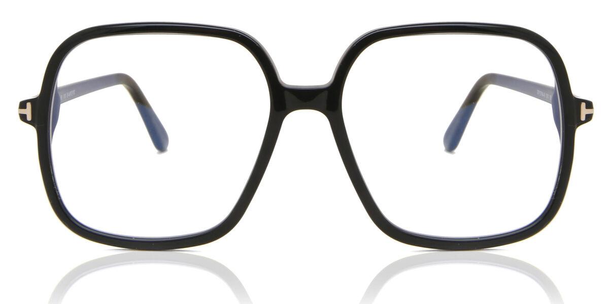 

Tom Ford Ft5764 B Blue Light Block 001 Women Eyeglasses Shiny Black/56