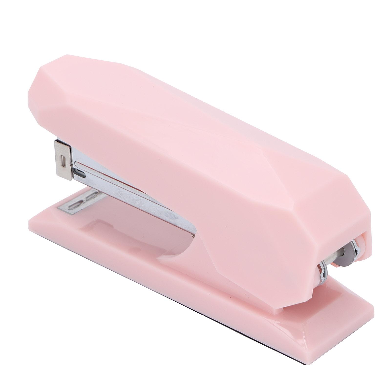 

Маленький степлер для паперу, глибина 1,7 дюйма, 100 скоб, настільний степлер, місткість 20 аркушів, для офісу та навчання