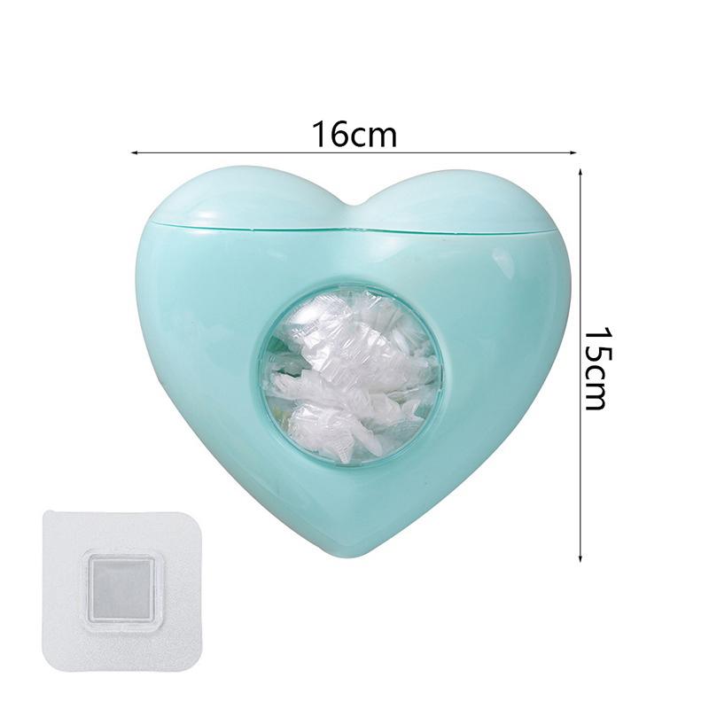 Wall-mounted Plastic Wrap Shower Storage Box Preferred Material Multifunctional Use Plastic Wrap Storage Box Plastic Wrap