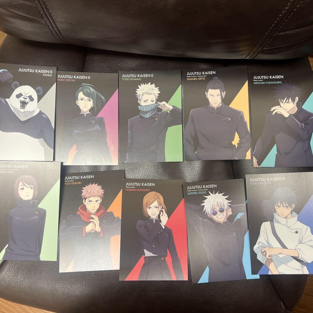 

[USED] Jujutsu Kaisen Bonus Postcard Set Namba Marui All Types
