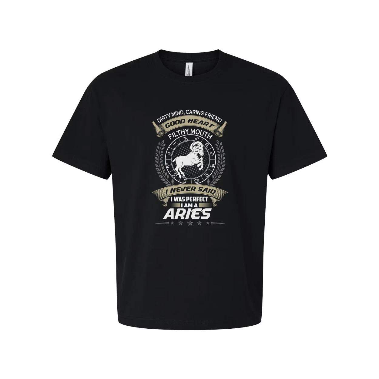 Aries Zodiac Unisex Graphic Tee S