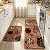 Harry Potter Flannel Kitchen Mat Christmas Soft Area Rug Non Slip Floor Carpet Home Decoration