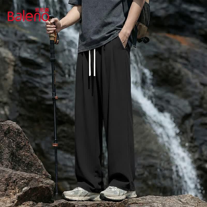 Baleno Men s Ice Silk Quick-Dry Sun Protection Casual Pants 4XL