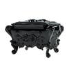 Korean Style Jewelry Storage Box With Mirror Rose Flower Storage Box Beautiful   Home