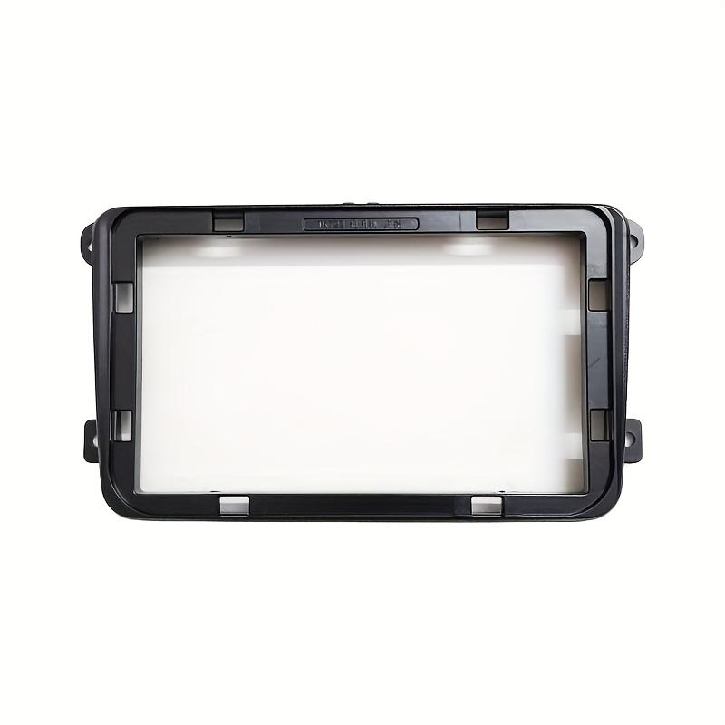 9/10 Inch 2 Din for Android Head Unit Car Radio Frame Kit for VW for Skoda Seat  Auto Stereo Dash Fascia  Bezel Faceplate