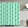 Shower Curtain Botanical Floral Pattern Waterproof Bathroom Decor Vintage Farmhouse Rustic Nature Scenic Backdrop Home Textile