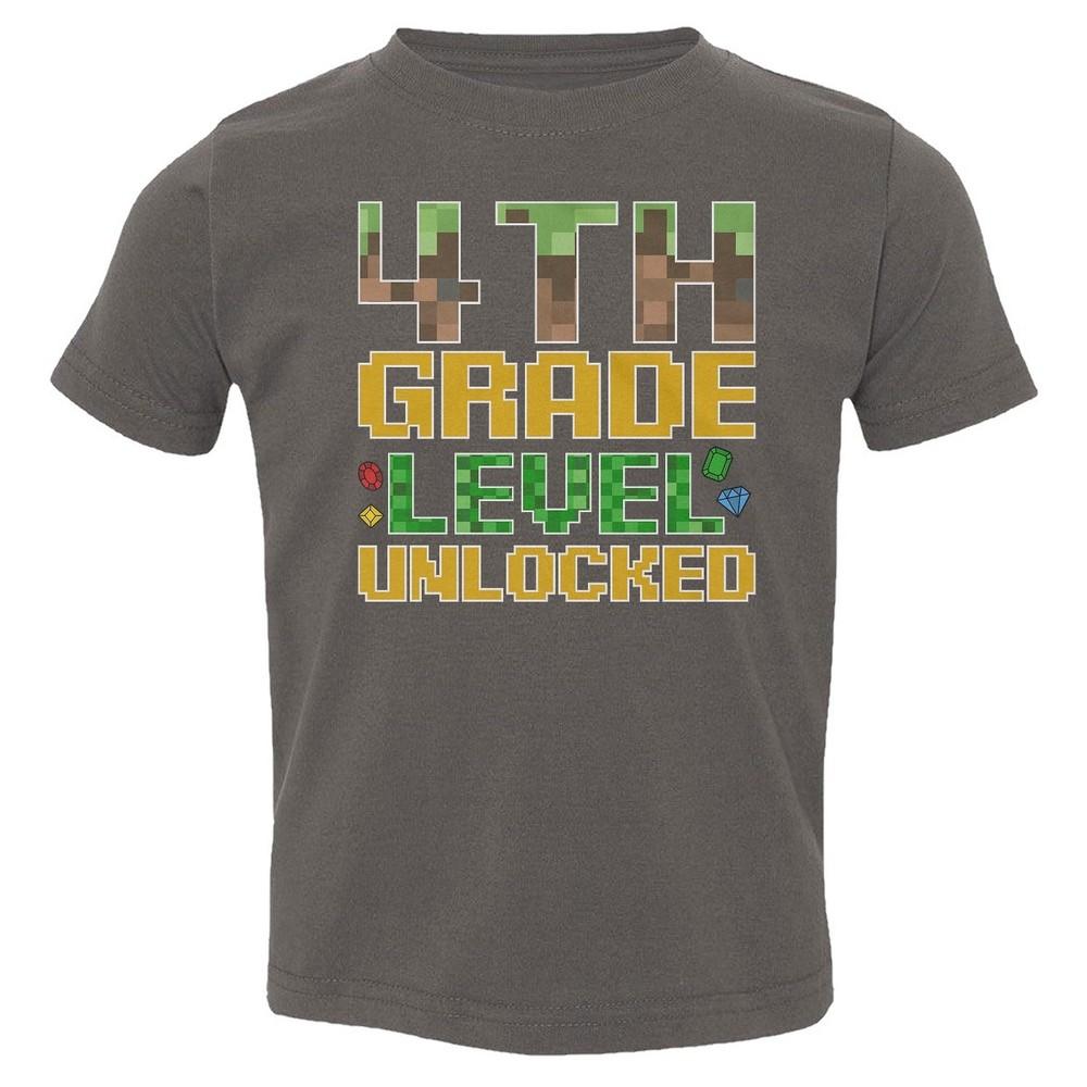 Pixel Game 4th Grade Level Unlocked - Back to School Toddler T-Shirt Unisex T-Shirt XL