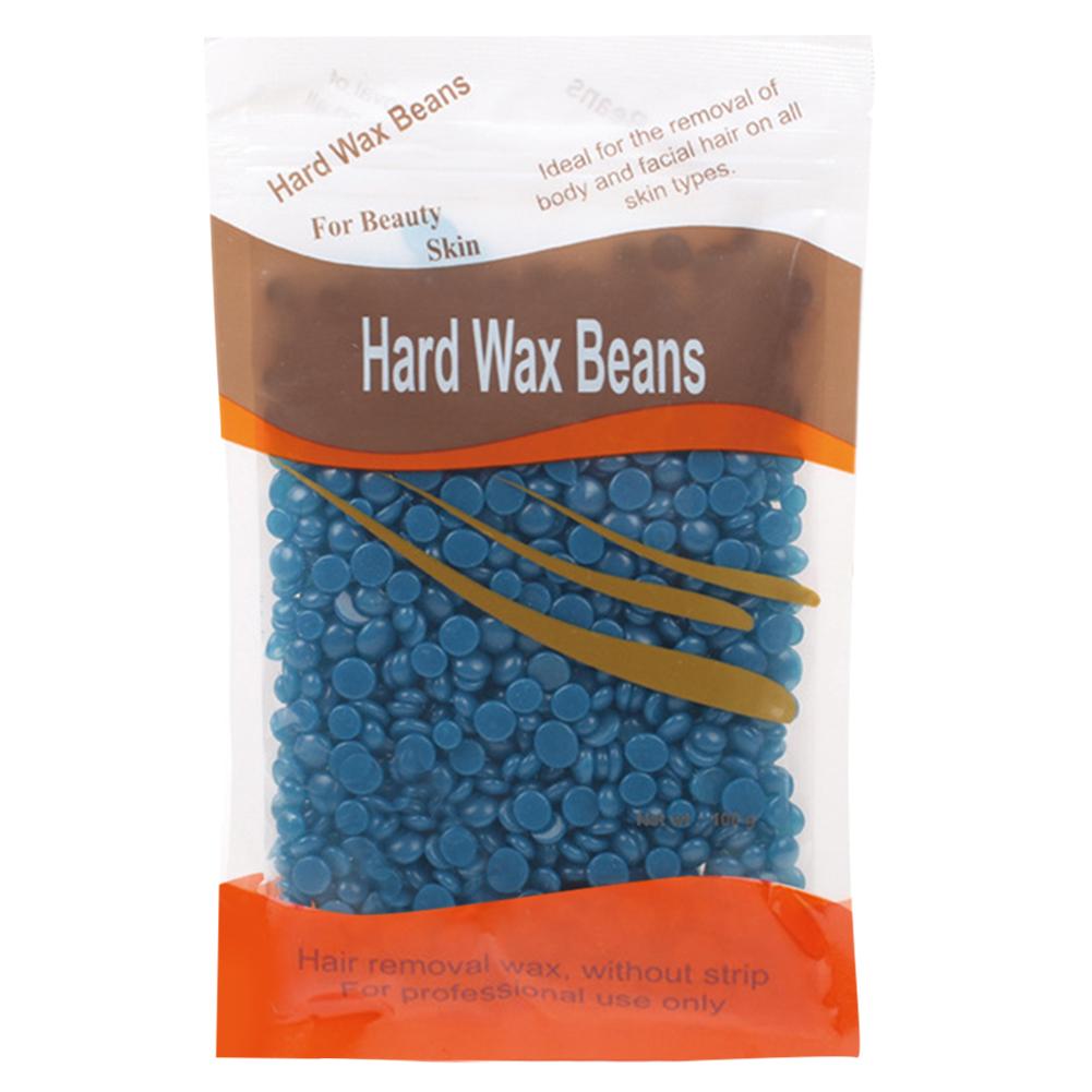 100g Depilatory Hard Wax Beans Hair Removal Wax Beads with Natural Ingredient for All Body and Bikini Areas