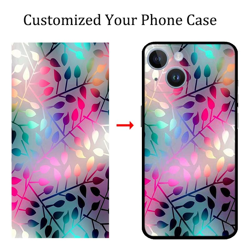 Personalized Picture Text Custom Case For iPhone 15 14 13 12 Pro Max 11 XR 8 7 Plus Skin-Friendly Silicone Full Protection Cover