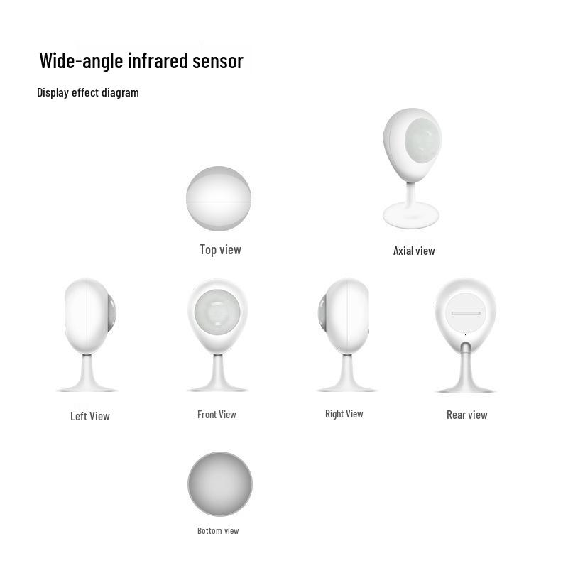 Zigbee Tuya Smart Sensor: Temperature, Humidity, Door Magnet, Infrared, Gas, Smoke, Water Leak, Human Presence Detection.
