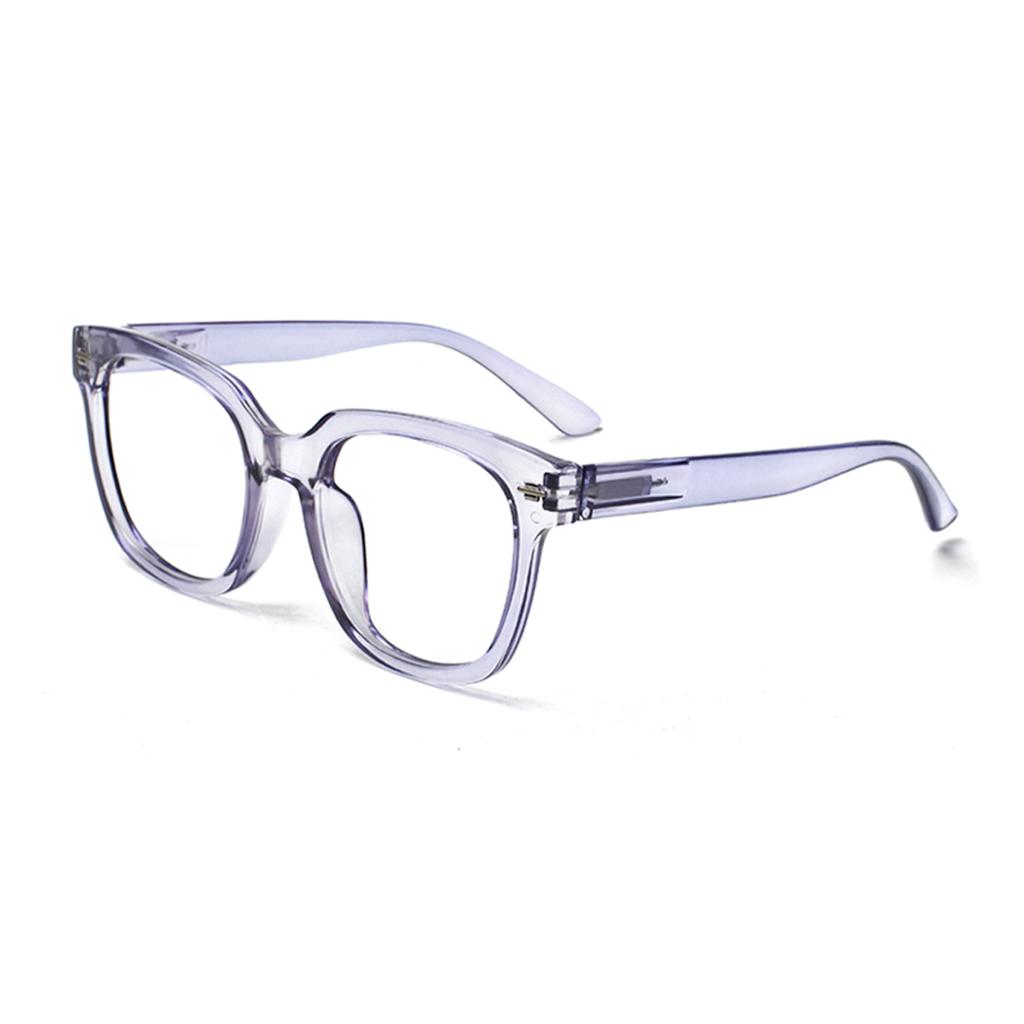 TUREZING Presbyopia Eyeglasses Metal Hinges Diopter Eyeglasses for Ladies Stylish Square Shaped Premium Grade Clear Frame for Gentlemen