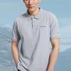 Columbia Casual Moisture-Wicking Short Sleeve Polo Shirt Men tops Light-Gray AE3119-039