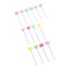 300Pcs Flat Head Straight Pins Set Incisive Tip Sewing Pin Set for Positioning Decorating Craft Projects