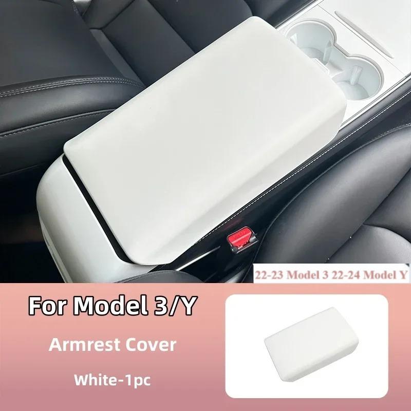 For Tesla Model 3 Model Y Center Console Storage Box Steering Wheel Screen Protector Dashboard Cover Armrest Cover Kick mat
