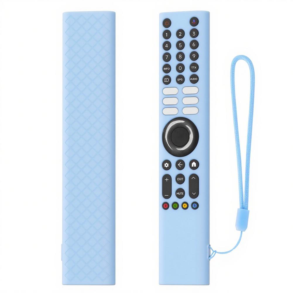 1pc Silicone Remote Control Cover For Xiaomi XMRM-P3 All-Inclusive Shockproof  Skid Protective Soft Sleeve Skin Cover