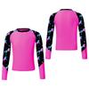 Girls' Swimsuit Long Sleeve UPF50+ Rash Guard Top Swimming Shirt Swimwear