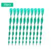 10-Piece Rotating Reflective Bird Repellent Rods for Gardens and Orchards