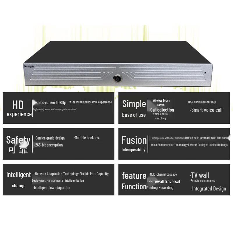 Runpu RP-RX6002-1080 HD Video Conferencing System (CN version)