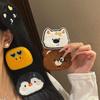 1/5Pcs Cute Animal Series Bangs Magic Paste Posts Hair Sticker Clip Women Magic Patch Hair Accessories Styling Tool