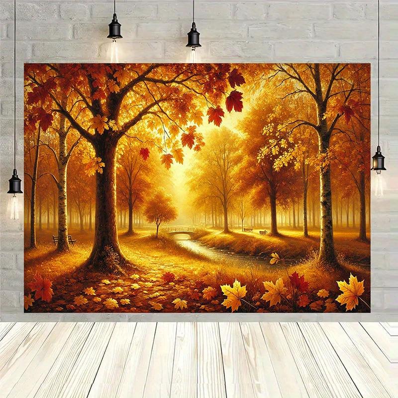 1Pcs of Autumn Themed Banners Suitable for Home Decoration and Various Outdoor Celebration Decorations In Living Rooms.