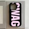 Custodia per Telefono Y2K Lettere SWAG alla Moda Per IPhone 17 Air 16 Pro Max 15 14 Plus 13 12 Mini 11 Pro Cover Posteriore in Silicone Antiurto
