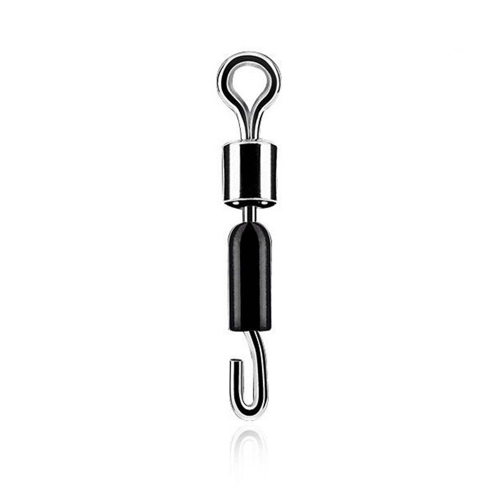 10pcs Ball Bearing Swivel Solid Rings Quick Fast Link Fishing Connector Hooks FL 10pcs Ball Bearing Swivel Solid Rings Quick Fast Link Fishing Connector Hooks FL