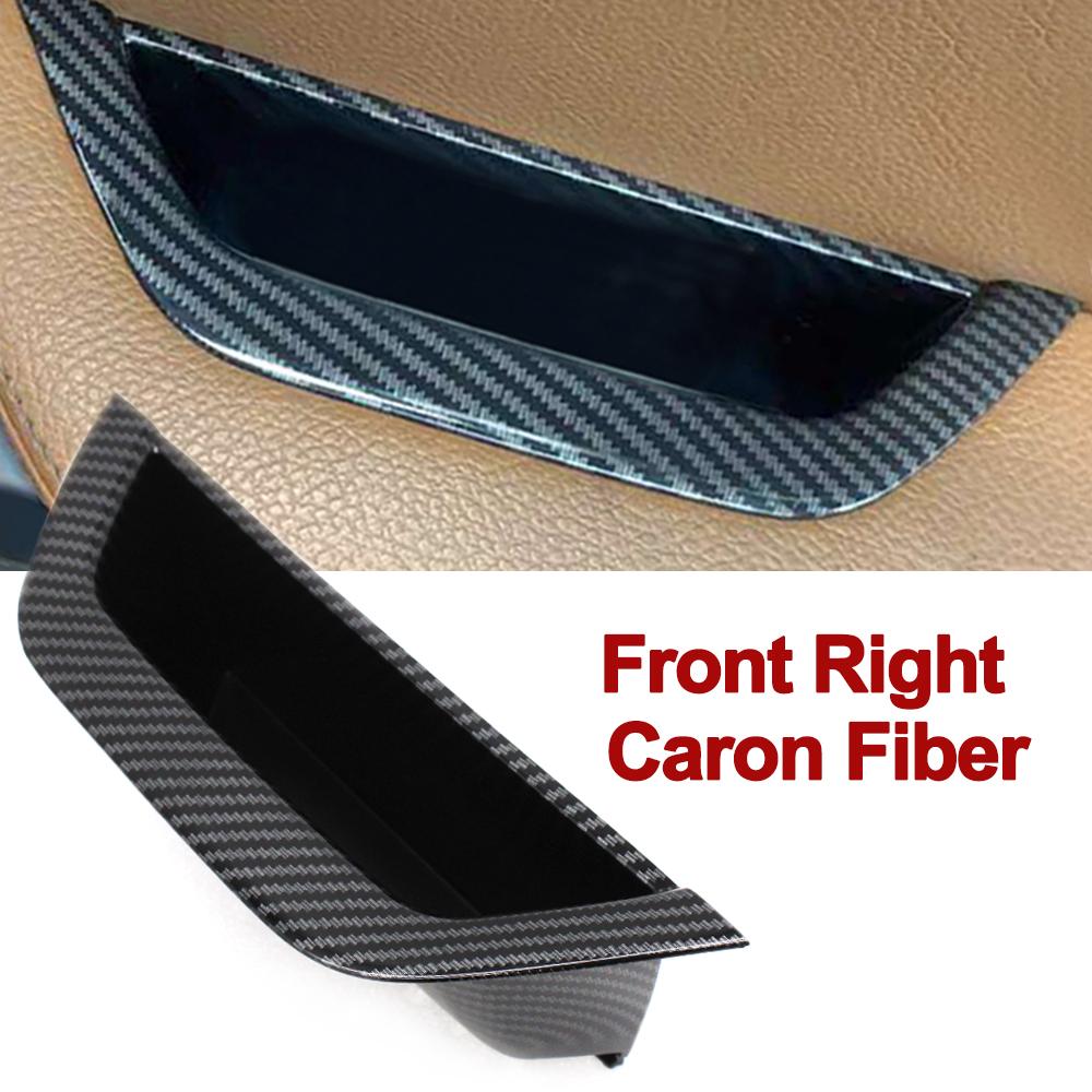 LHD RHD Auto Kohlefaser Innentür Zuziehgriff Armlehnenverkleidung Zierleiste Für BMW X3 X4 F25 F26 2010-2016