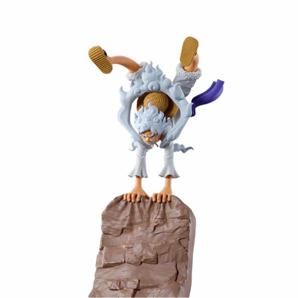 Banpresto Monkey Luffy Gear 5 One Piece Action Figure FL 10cm BP28701P Multicolor Collectible Figure Perfect for Anime Fans D. Vol.2