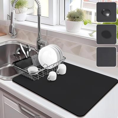 Tappetino per Macchina da Caffè Tappetino Scolapiatti Asciugatura Rapida Tappetini Scolapiatti Super Assorbenti Tappetino Scolapiatti per Stoviglie da Cucina Tovaglietta Tappeto