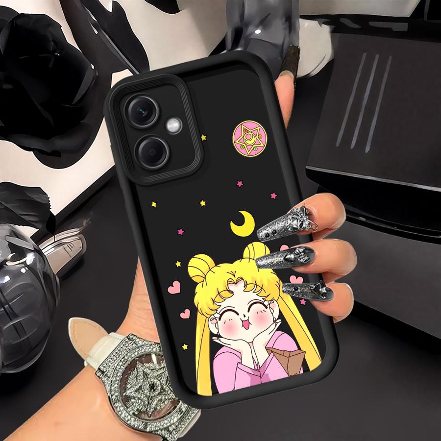 Phone Case for Xiaomi Redmi Note 11s 13 14 Pro Plus 12s 10 11 12 Pro Soft Cover Sailor Moon