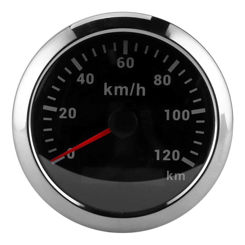 85mm GPS 120KMH Tachometer Kilometerzähler für Boot Yacht Außenborder Auto Motorrad Engineering