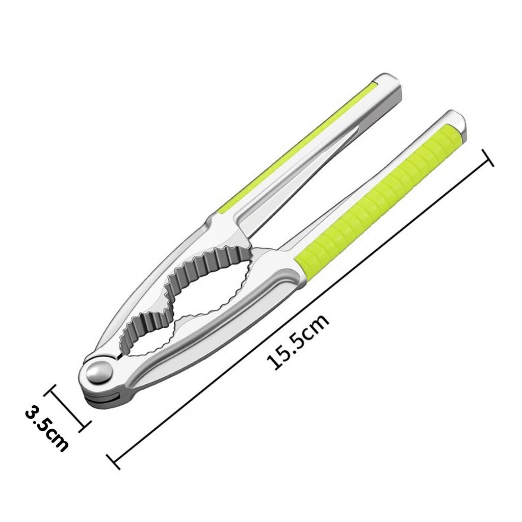 Pinienkerne, Pekannüsse, Haselnüsse, Zange, Küchenhelfer, Nuss-Clip, Multifunktions-Schnell-Walnussknacker, Nussknacker aus Edelstahl