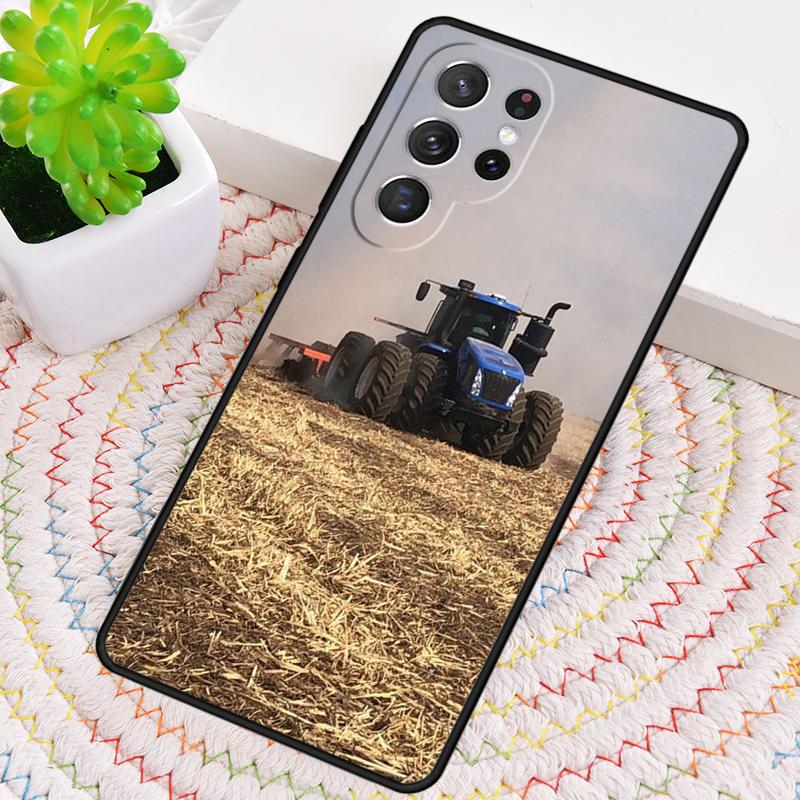 Farm Vehicle Tractor Soft Phone Case for Samsung Galaxy Note 10 Pro S26 Ultra S23 S24 FE S25 S21 S22 PLUS Shockproof Cove