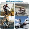 Motorcycle Mount kit for Insta360 X5 X4 X3 X2 RS DJI GoPro Double Clamp Handlebar Selfie Stick for Insta 360 Mount Accessories