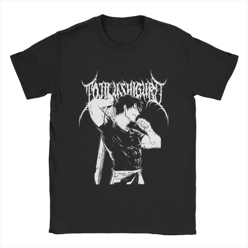Camisetas Vintage De Sorcerer Killer Toji Fushiguro Para Hom S разноцветный
