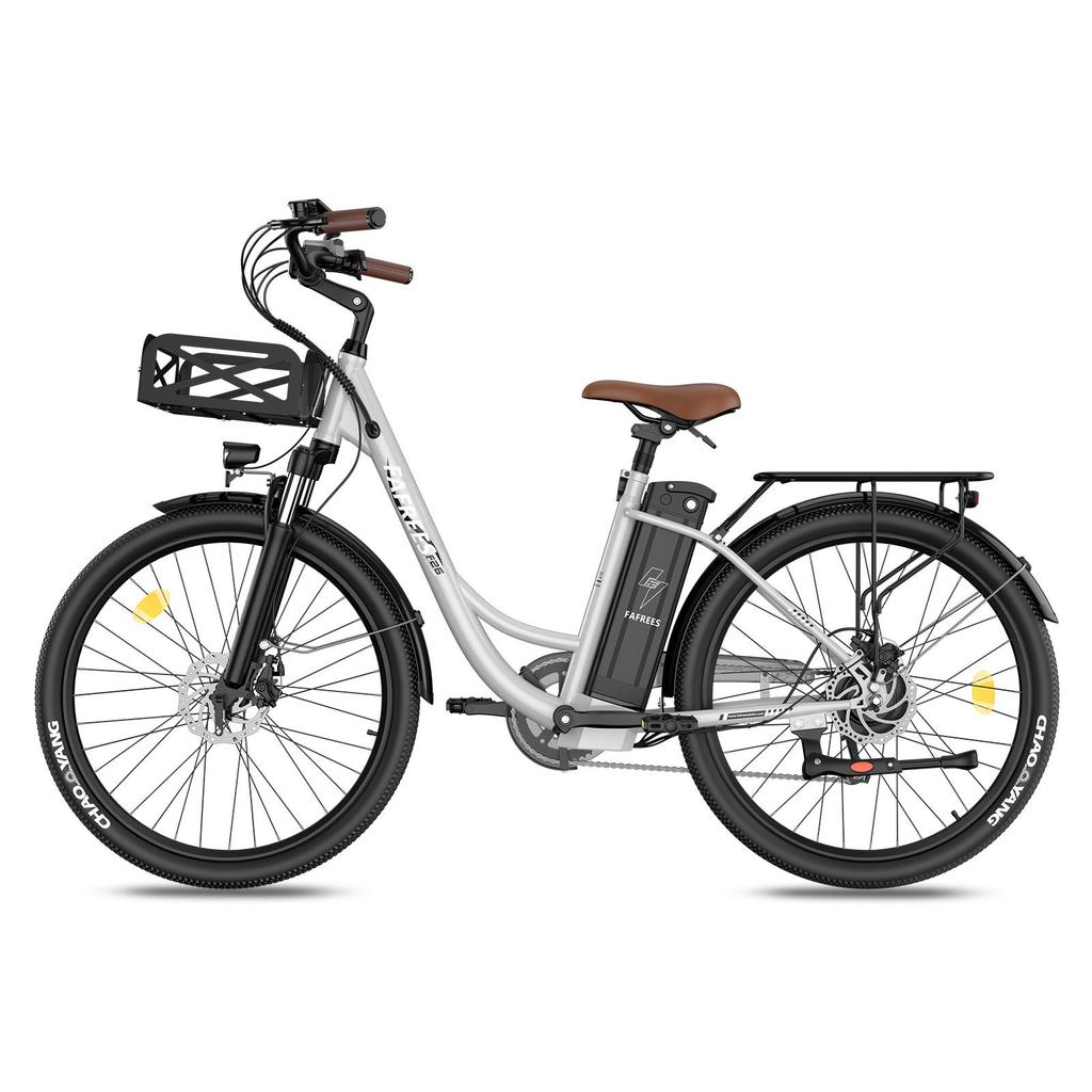 FAFREES F26 Lasting Electric Bike 36V 20.3Ah Battery, 250W Motor, 80-100KM Range, 26*1.95 Inch Tires E-Bike