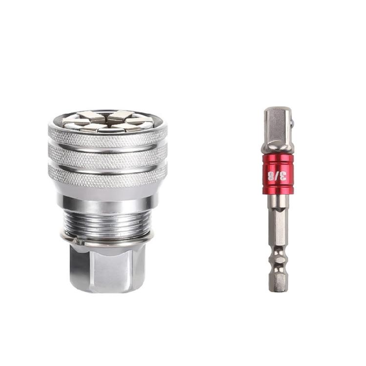Adjustable Socket Wrench Compatible for 10mm-19mm Bolt Nut Size High Grade Steel for Longevity Efficient Workflows