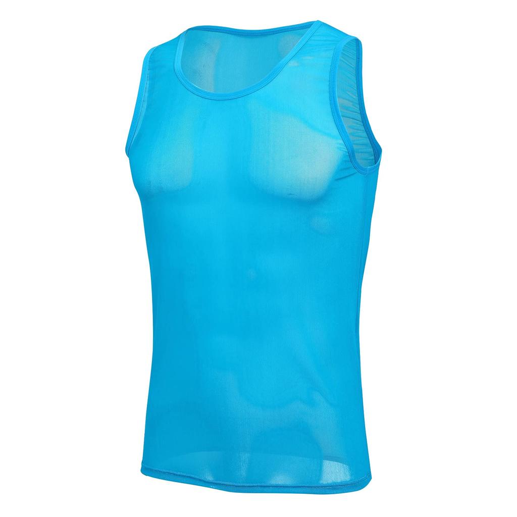 IWEMEK Tank Löpning XL Herrlinne, Topp, Väst, Dräkt, T-shirt, Underkläder, Kläder, Sportkläder, Träning, Underkläder, Tights, Mesh, Ärmlös,