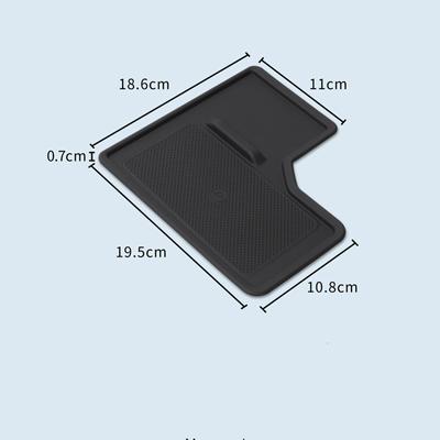 Car Organizer Storage Box Tray Anti-Slip Mats For Toyota Prado Land Cruiser LC250 2024+ Interior Accessories