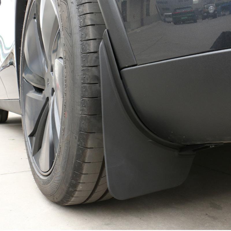 Car Mud Flaps Fender For Tesla Model Y Juniper Launch 2026 PP TPE Front Rear Wheel Mudflap No Drilling Anti-Sand Guard Protector