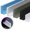 Black Waterproof Seal Strip for Bathroom Dry & Wet Separation 30mm Height